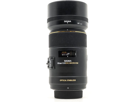 Sigma 105mm f/2.8 EX DG Macro OS HSM - Nikon Fit - segunda mano - excelente estado - foto principal - SKU 3778566 - Camera Ma