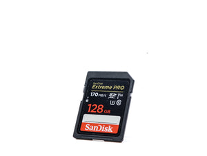 SanDisk 128GB Extreme Pro 170MB/s SDXC Card