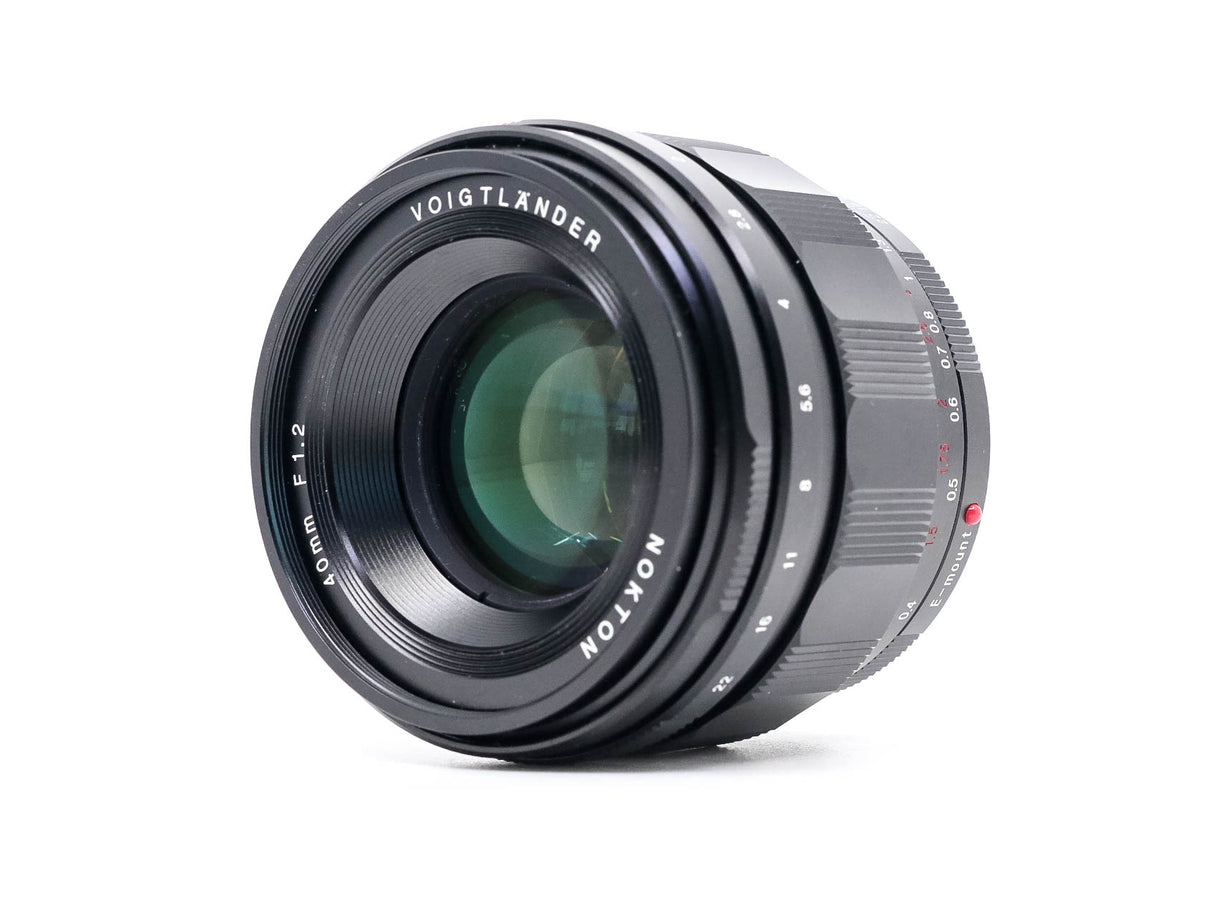 Voigtlander Nokton 40mm f/1.2 - Sony E Fit – Camera Market