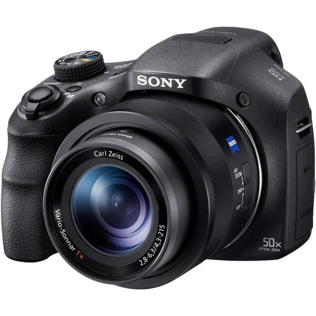 CyberShot DSC-HX350 Bridge Camera - Black + Sony Carl Zeiss Vario