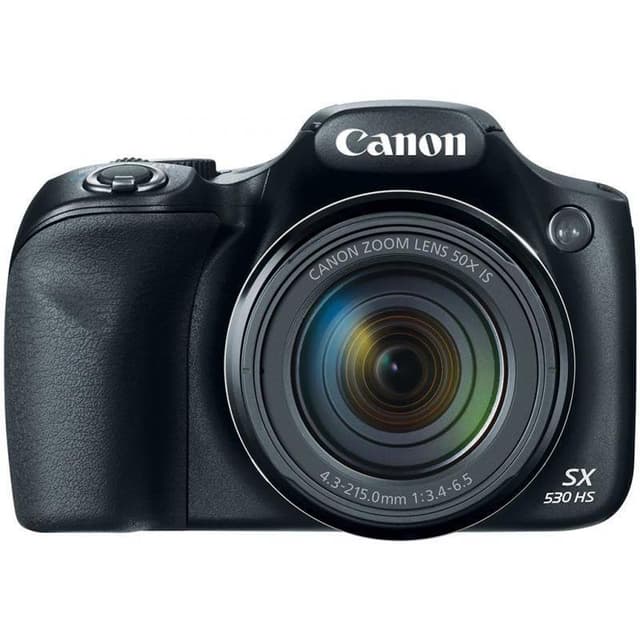 Fotocamera Bridge PowerShot SX530 HS - Nera + Obiettivo zoom Canon 50-IS 24–1200 mm f/3.4-6.5 f/3.4-6.5  · immagine principale