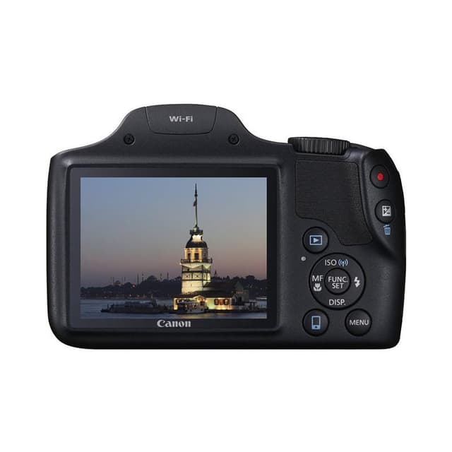 Bridge PowerShot SX530 HS Camera - Black + Canon Zoom Lens 50-IS