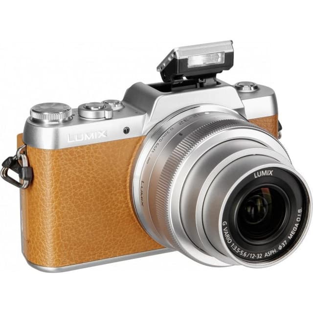Lumix DMC-GF7 - Brown + Panasonic Lumix G Vario 12-32 mm f/3.5-5.6