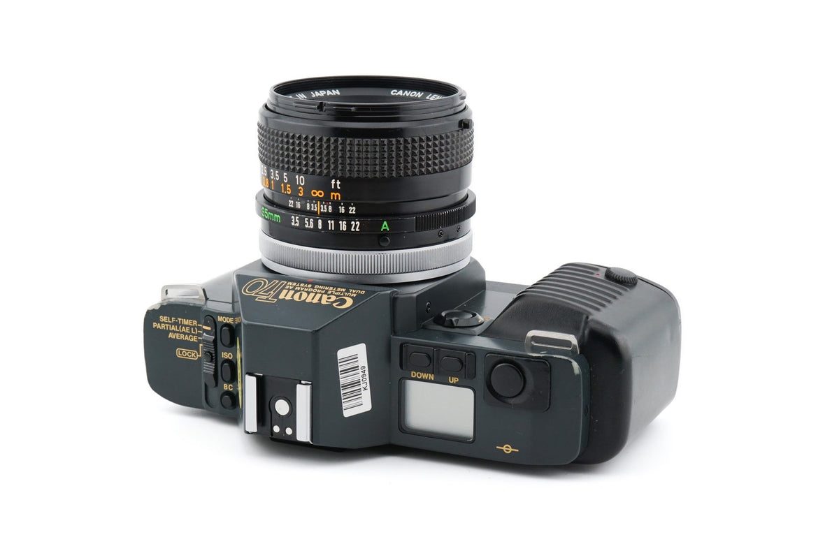 Canon T70 + 35mm f3.5 S.C. – Camera Market