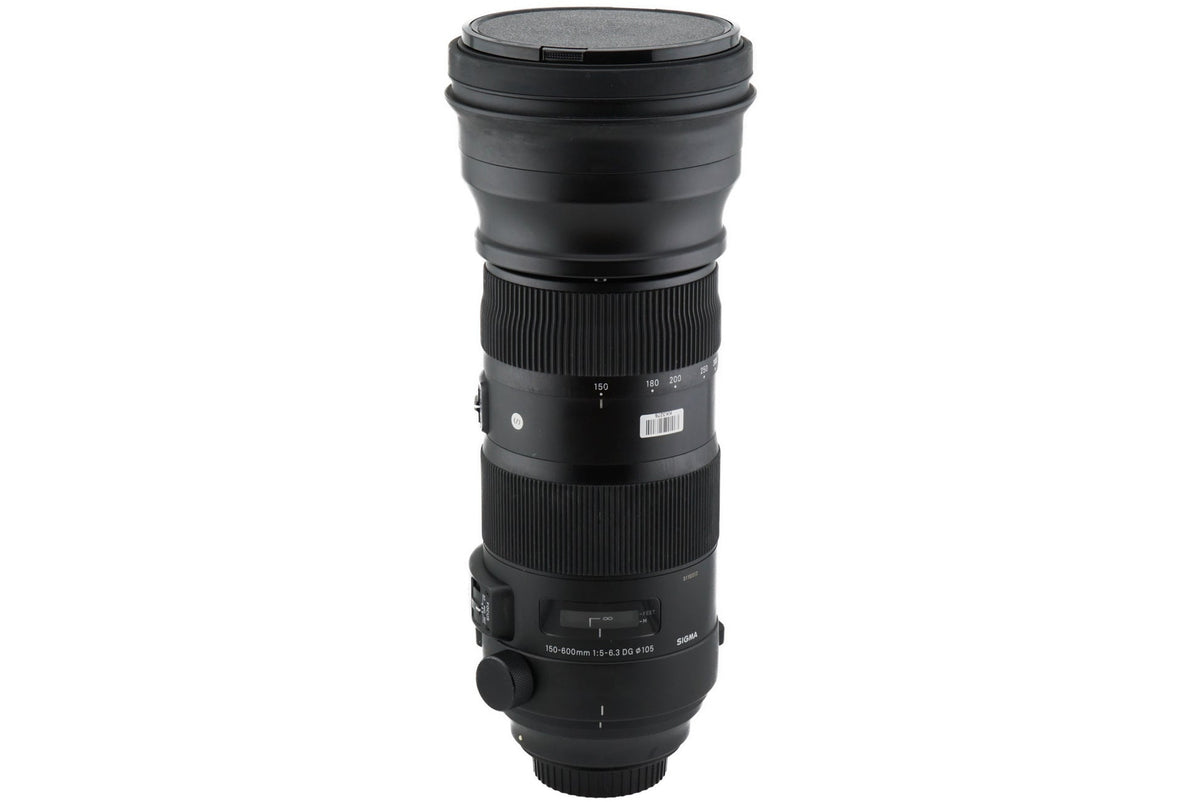 Sigma 150-600mm f5-6.3 DG OS HSM Sports (Nikon) de Segunda Mano