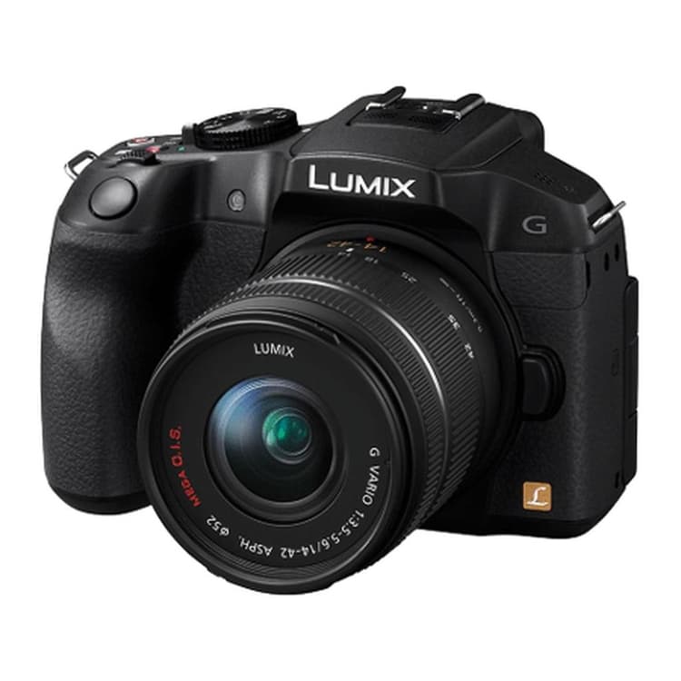 Lumix DMC-G6K - Schwarz + Panasonic Lumix G Vario Mega OIS f/3.5-5.6 · Hauptbild