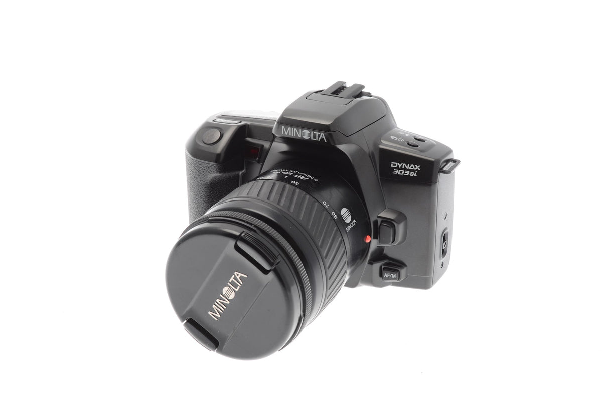 Minolta Dynax 303Si Date + 28-80mm f3.5-5.6 AF Zoom Used – Camera
