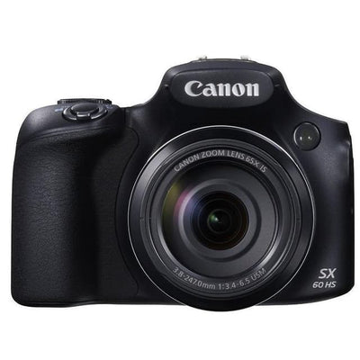 Canon PowerShot SX60 HS Kamera – Schwarz + Canon Zoomobjektiv 65x IS 3,8–247,0 mm 3,4–6,5 USM f/3,4–6,5