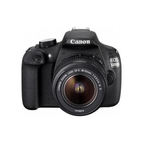 EOS 1200D SLR - Nero + Canon Canon EF-S 18-55 mm f/3.5-5.6 IS II f/3.5-5.6  · immagine principale
