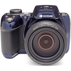 Pixpro AZ528 Bridge Camera - Blue + Pixpro Pixpro Aspheric HD Zoom Lens 52x Wide 24-1248 mm f/2.8-5.6 f/2.8-5.6