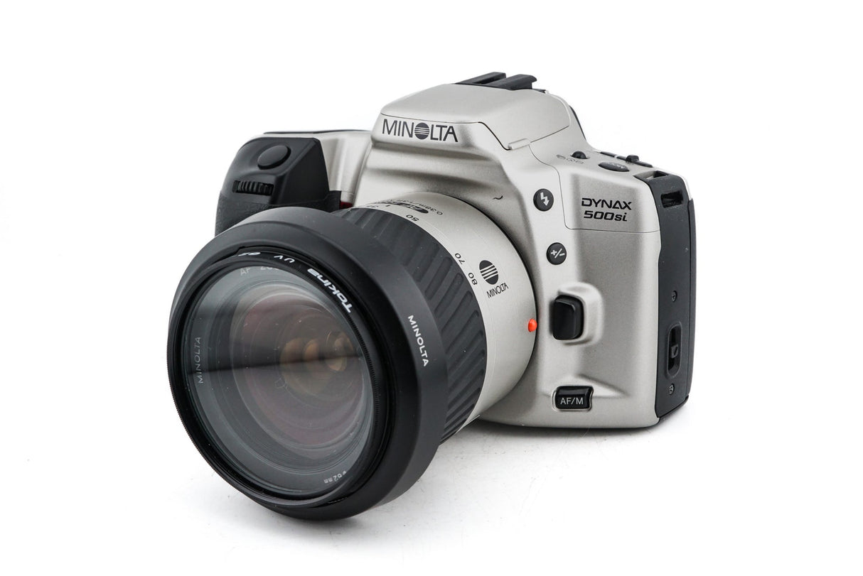 Minolta Dynax 500si + 28-80mm f3.5-5.6 AF Zoom Macro D (Reacondicionada)