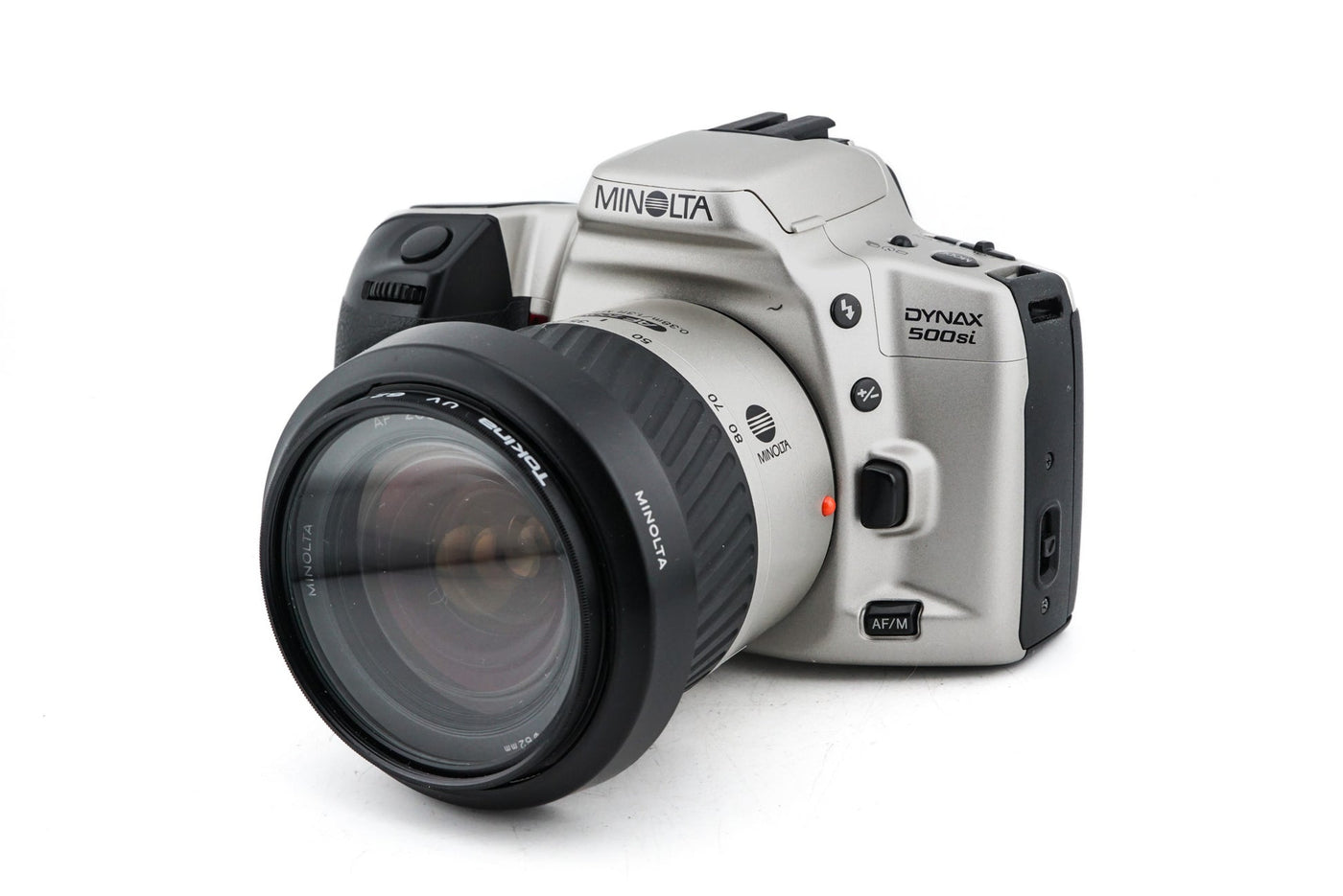 Minolta Dynax 500si + 28-80mm f3.5-5.6 AF Zoom Macro D (Reacondicionada) · imagen principal