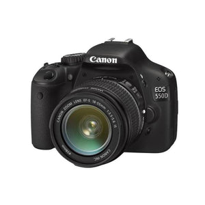 EOS 550D SLR - Black + Canon Canon Zoom Lens EF-S 18-55mm f/3.5-5.6 f/3.5-5.6