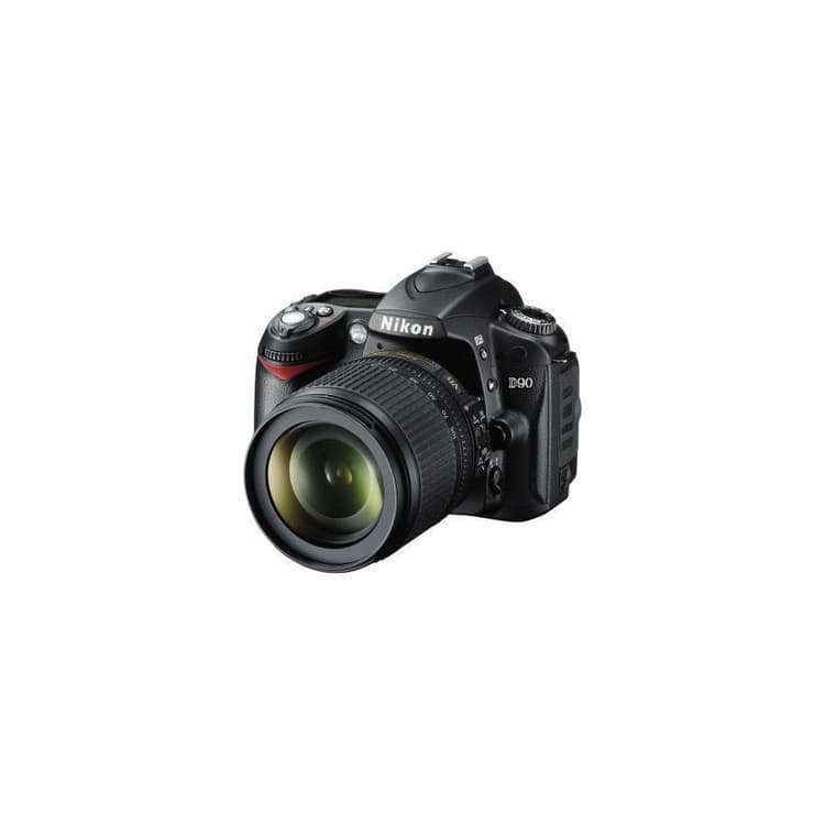 Réflex D90 - Negro + Nikon AF-S DX Nikkor 18-55mm f/3.5-5.6G VR f