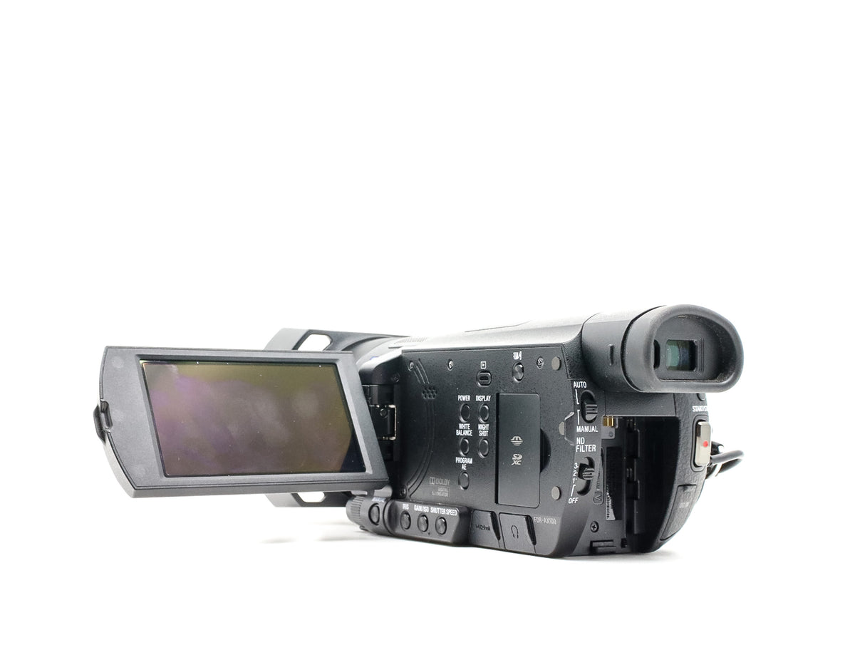 Sony FDR-AX100 Camcorder – Camera Market