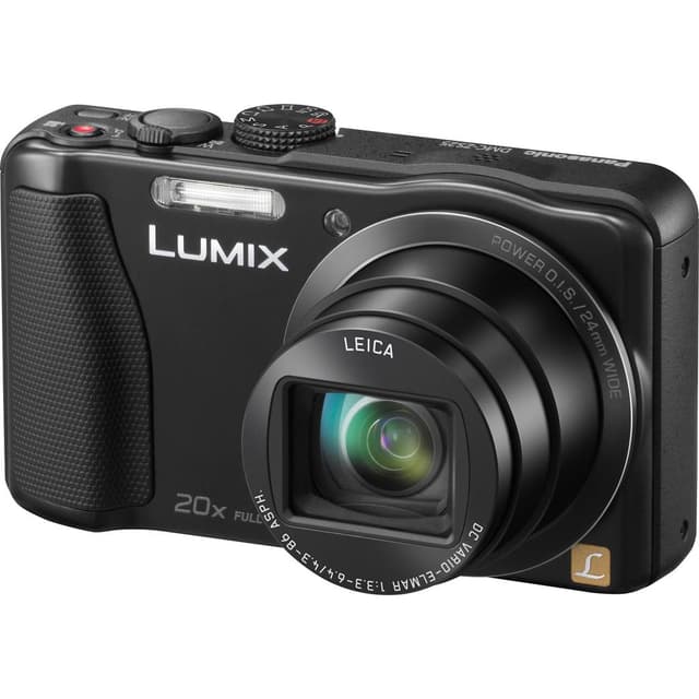 Lumix DMC-ZS25 Appareil Photo Compact - Noir + Panasonic Leica DC Vario-Elmar 24–480mm f/3.3–6.4 · image principale