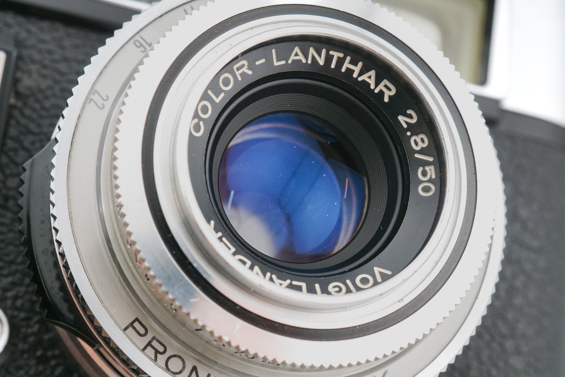 Appareil Photo Argentique Voigtländer Vito CL Avec Objectif Skopar - Compact Argenté - Occasion Bon état