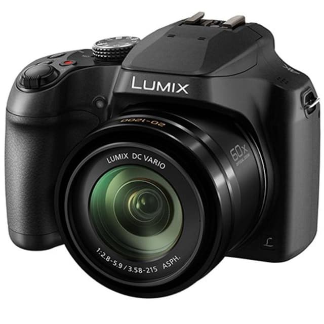 Panasonic LUMIX DC VARIO 本体 20-1200mm Lumix DC-FZ80 Bridge Camera - Black + Lumix Lumix DC Vario ASPH 20
