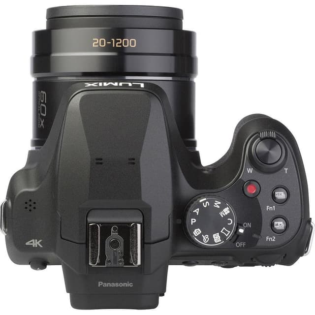 Lumix DC-FZ80 Bridge Camera - Black + Lumix Lumix DC Vario ASPH 20