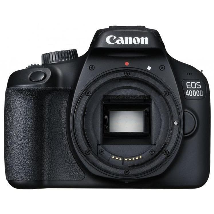 EOS 4000D SLR - Black + Canon Canon Zoom Lens EF-S 18-55 mm f/3.5