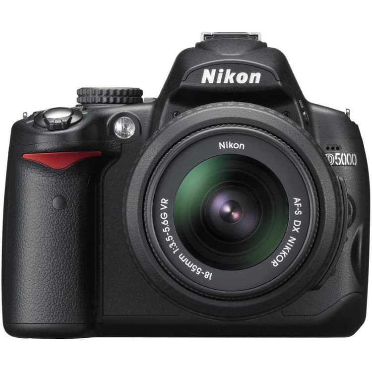 SLR D5000 - Black + Nikon AF-S DX Nikkor 18-55mm f/3.5-5.6G VR f