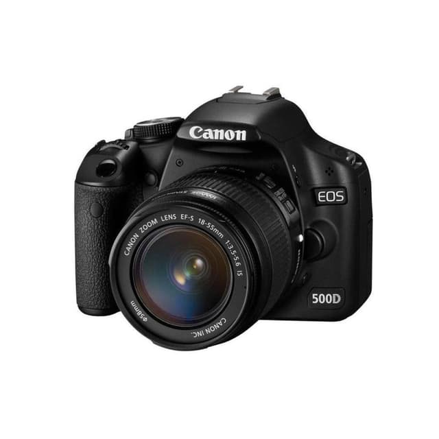 CANON EOS 500D Reflex - Noir + Objectif Canon Zoom EF-S 18-55mm f/3.5-5.6 IS · image principale
