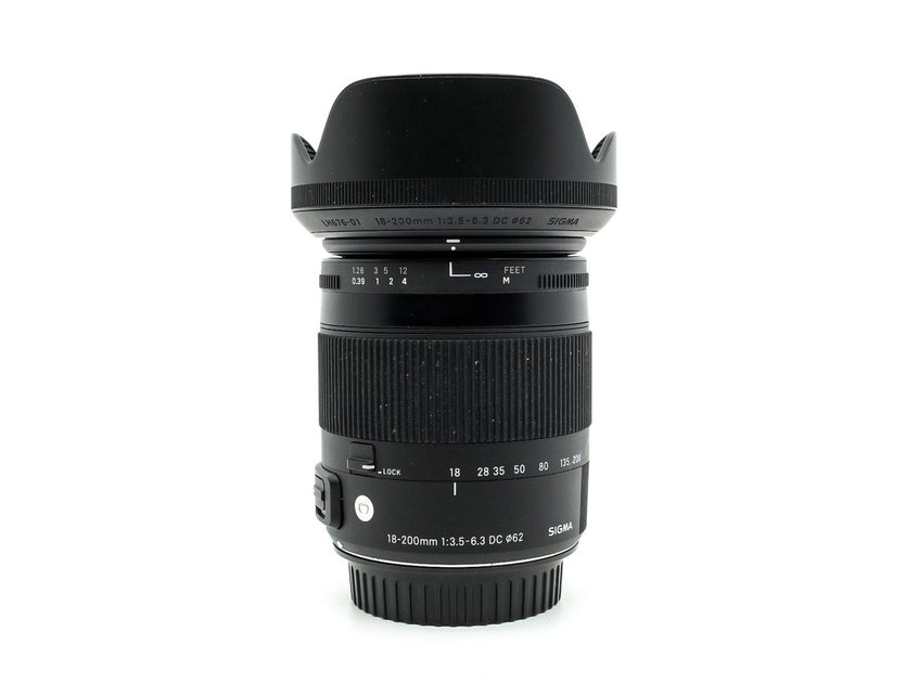 Sigma 18-200mm f/3.5-6.3 DC Macro OS HSM Contemporary - Canon EF-S