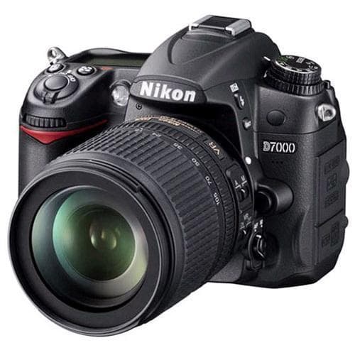 SLR D7000 - Schwarz + Nikon AF-S Nikkor 18-105mm f/3.5-5.6G ED f/3.5-5.6 · Hauptbild