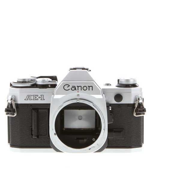 Canon AE-1 SLR - Black/Gray + Canon FD 50mm f/1.8 f/1.8 – Camera