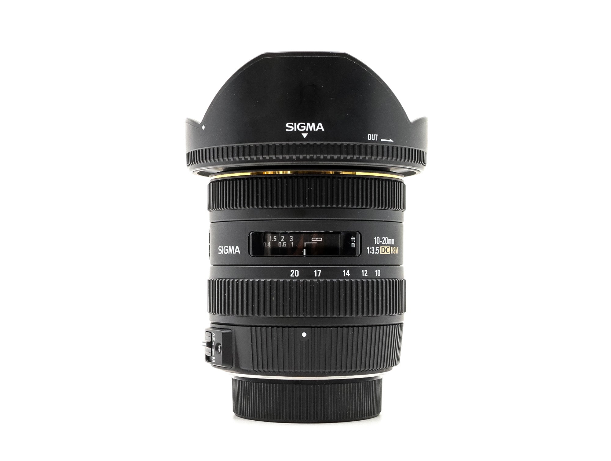 【美品】SIGMA 10-20mm F4-5.6 EX DC HSM ※ニコンF Sigma 10-20mm f/4-5.6 EX DC HSM - Nikon Fit – Camera Market