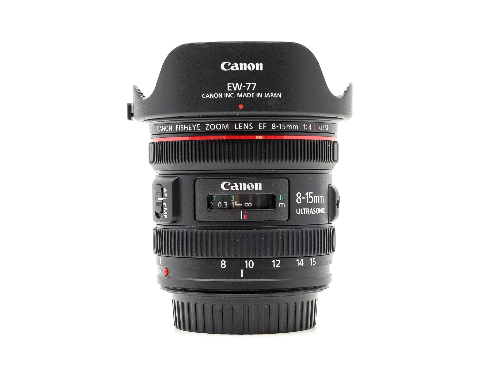 Canon EF 8-15mm f/4 L USM Fisheye de Segunda Mano | Garantía 12