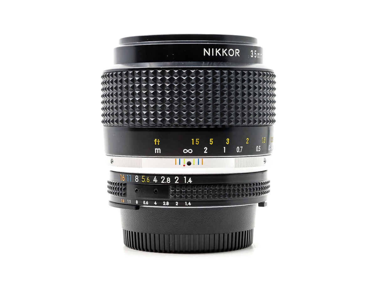 Nikon Ai-S Nikkor 35mm f/1.4 de Segunda Mano | Garantía 12 Meses