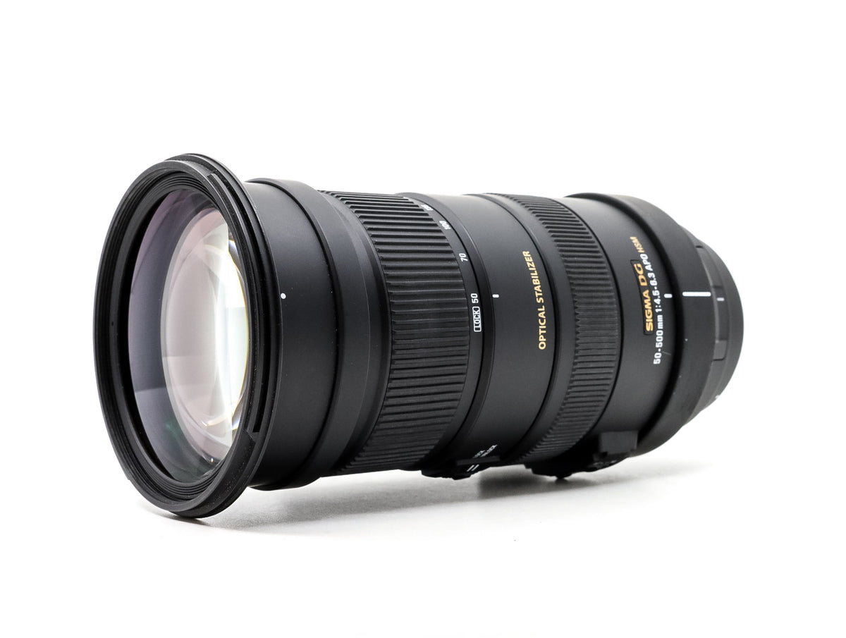 Sigma 50-500mm f/4-6.3 EX APO DG HSM - Canon EF Anschluss – Camera
