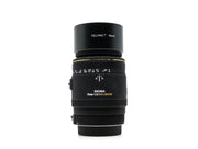Sigma 70mm f/2.8 EX DG Macro - Sigma SA Fit de segunda mano en Camera Market