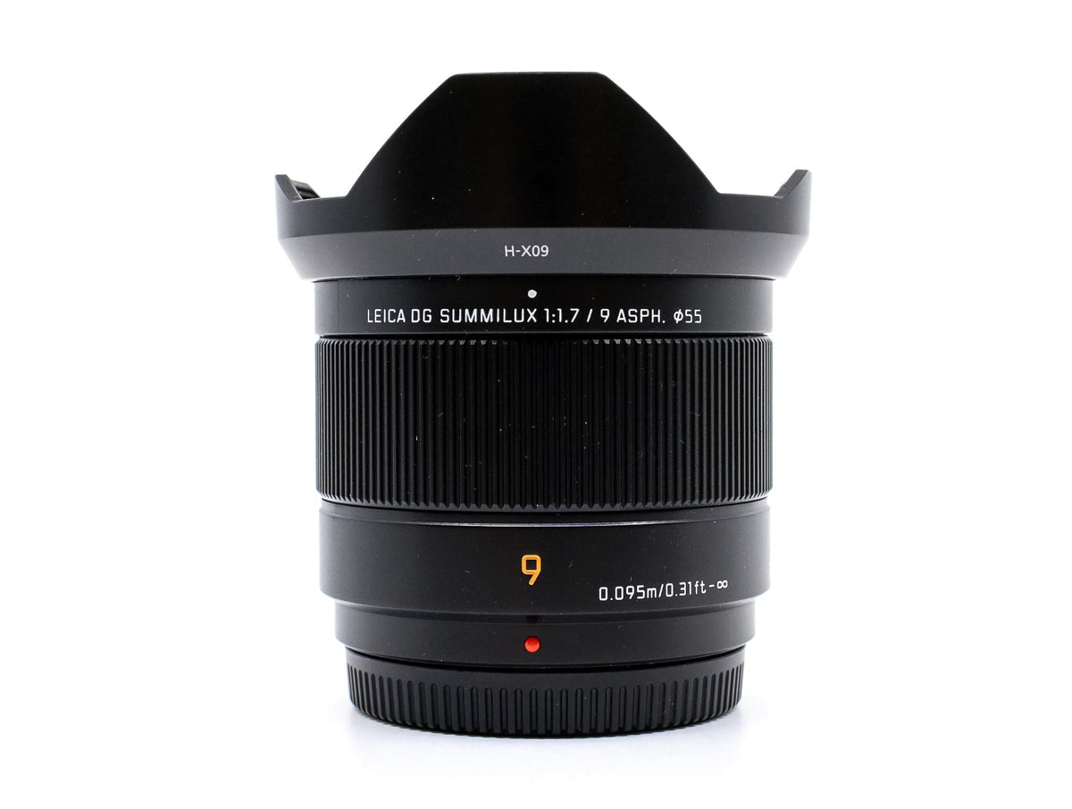 Panasonic Leica DG Summilux 9mm F/1.7 ASPH Used | 12-Month