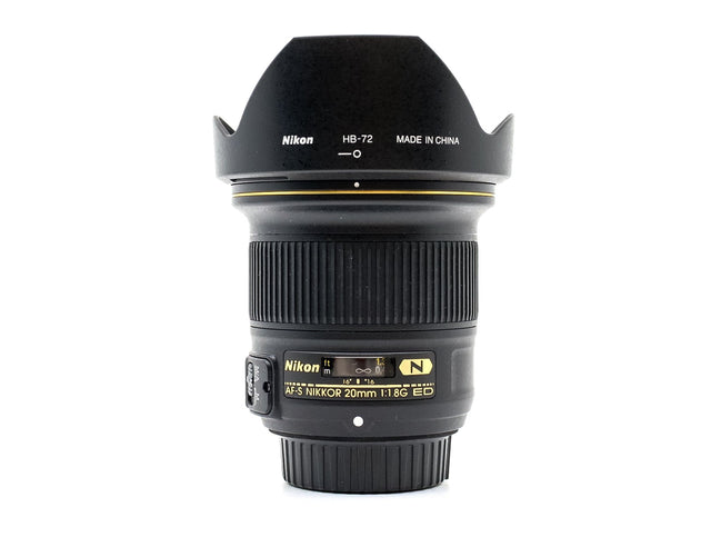 Nikon AF-S Nikkor 20mm f/1.8G ED - segunda mano - excelente estado - foto principal - SKU 3716276 - Camera Market