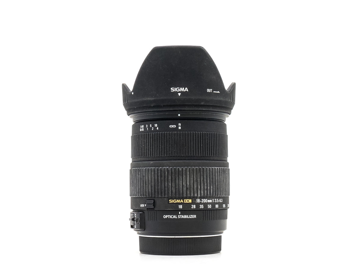 Sigma 18-200mm f/3.5-6.3 DC OS HSM - Canon EF-S Fit – Camera Market