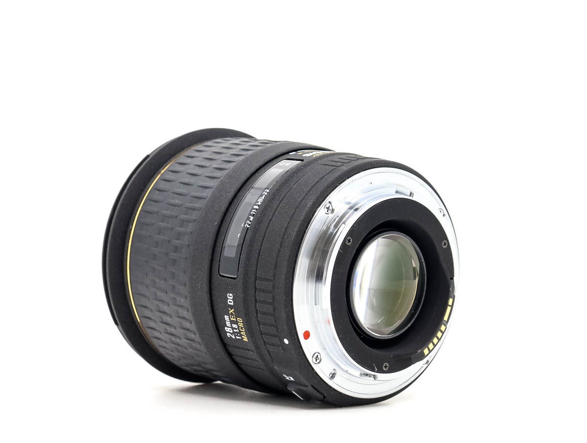 Sigma 28mm f/1.8 EX DG Macro - Canon EF Fit Used | 12-Month