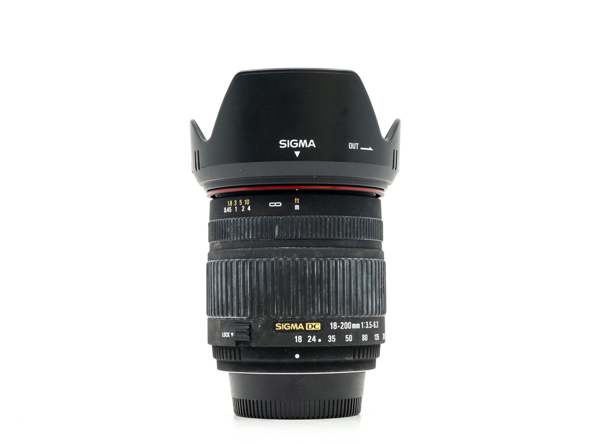 Sigma 18-200mm f/3.5-6.3 DC - Nikon Fit