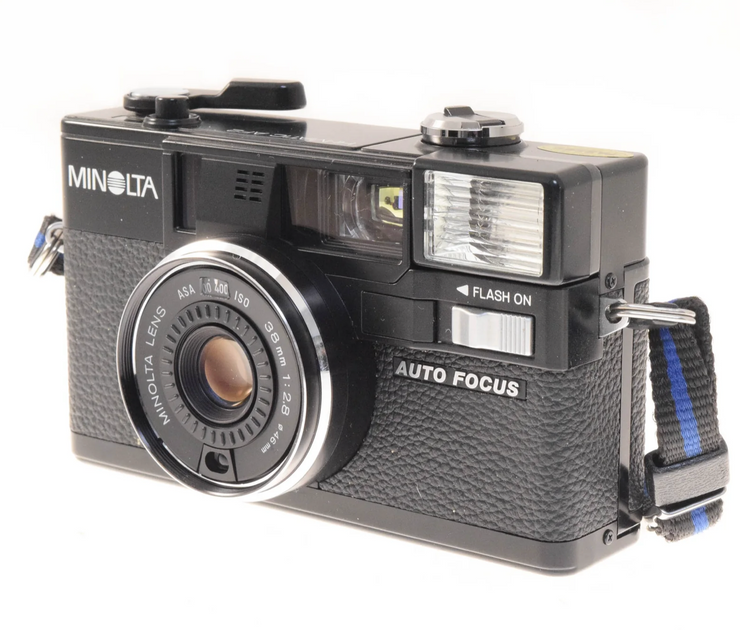＜動作品＞ MINOLTA HI-MATIC AF2-MD フィルムカメラ Minolta Hi-Matic AF 2 - Cámara Analógica de 35mm de Segunda Mano