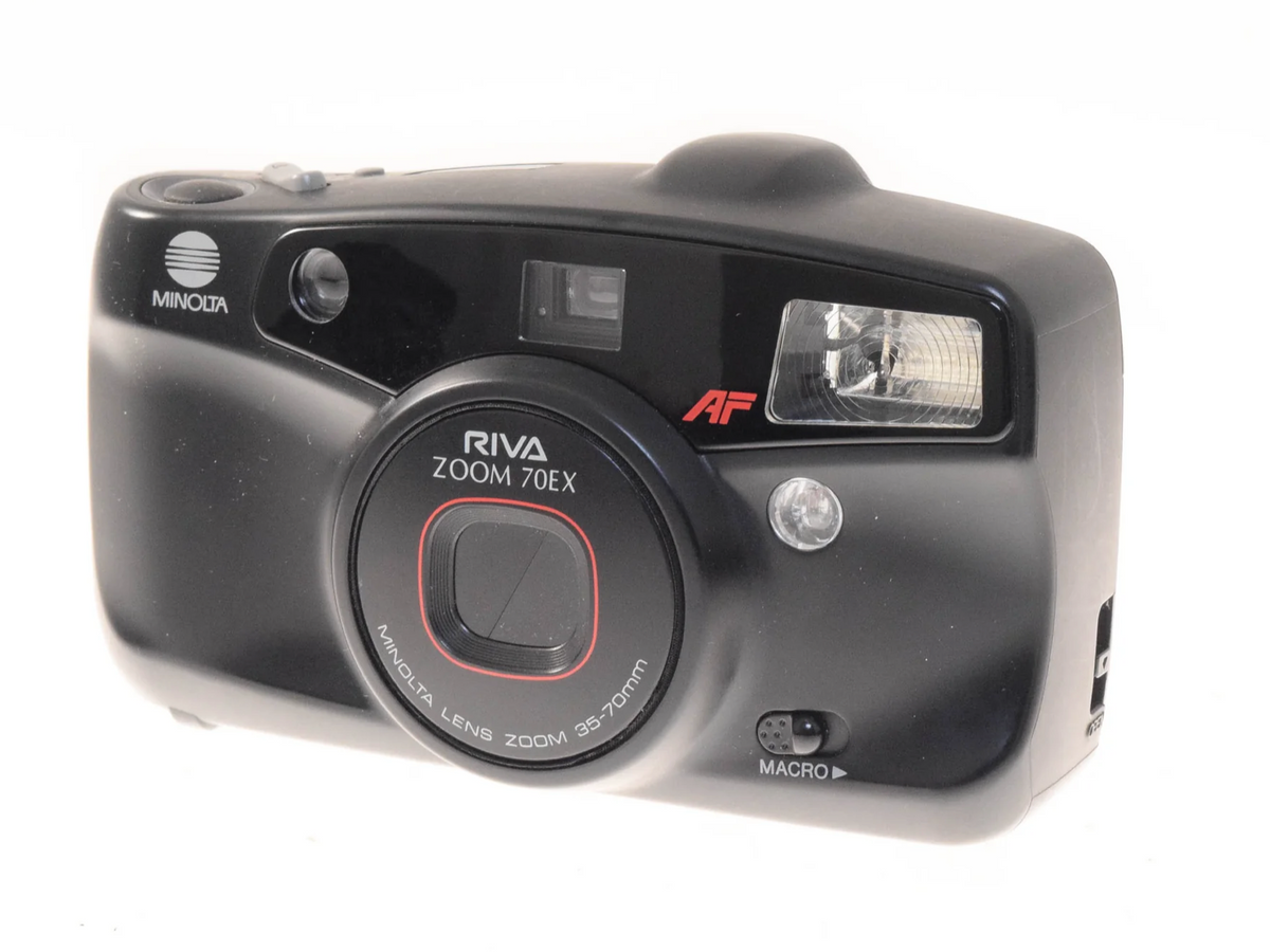 Minolta Riva Zoom 70 EX Used | 12-Month Warranty – Camera Market