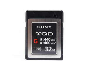 Sony XQD G 32GB 400MB/s Card