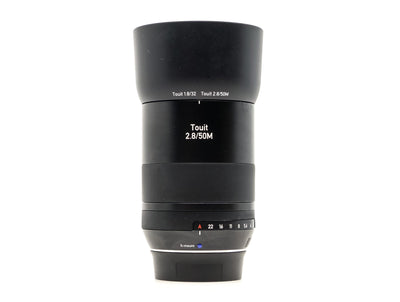 ZEISS Touit 50mm f/2.8 - Monture Fujifilm X