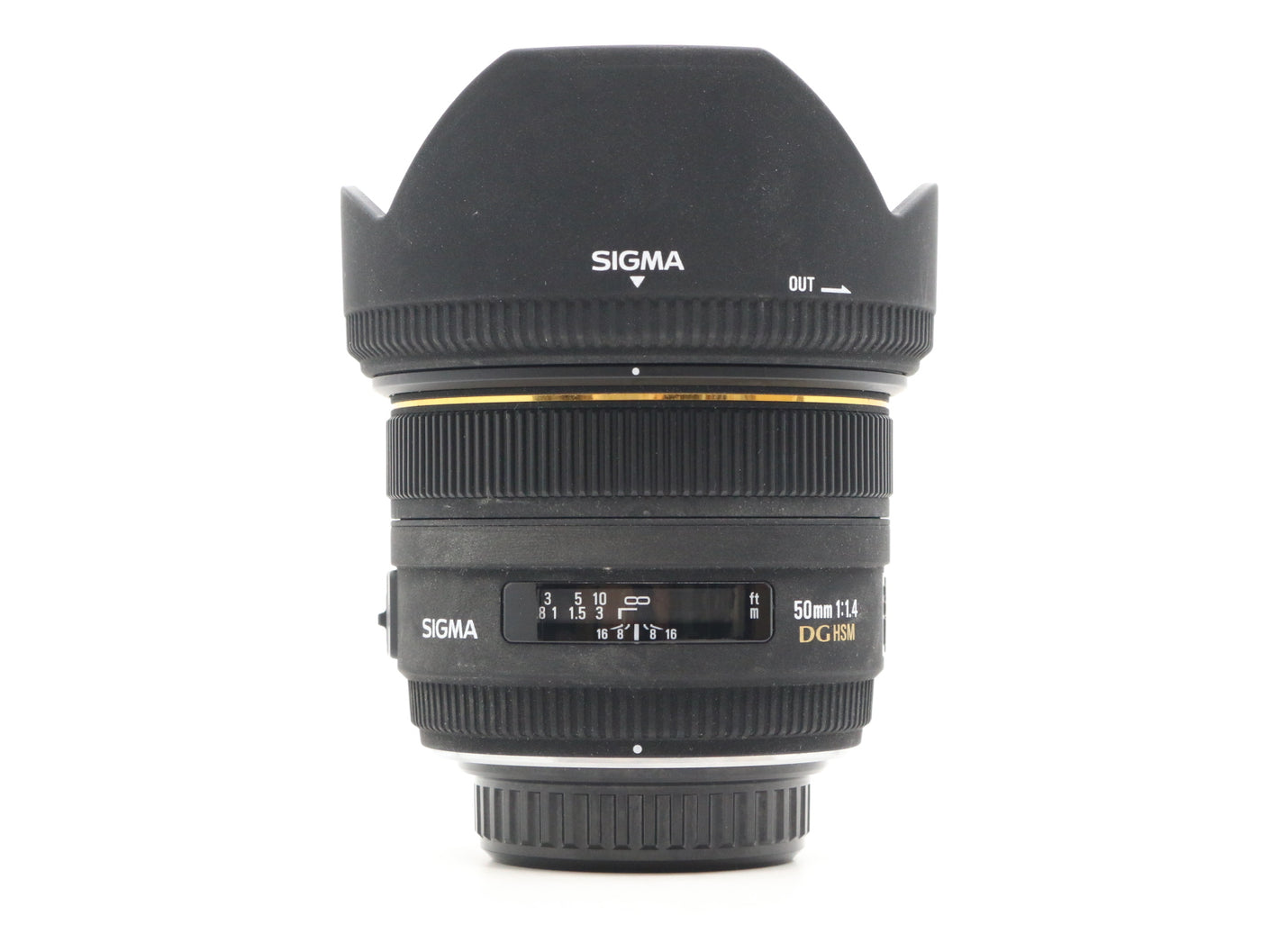 Sigma 50mm f/1.4 EX DG HSM - Pentax Mount · hoofdafbeelding