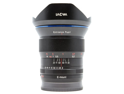 Venus Laowa 15mm f/2 Zero-D - Monture Sony FE