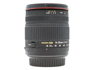 Sigma 18-200mm f/3.5-6.3 DC - Canon EF-S Fit