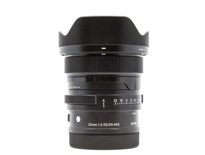 Sigma 20mm f/2 DG DN Contemporary - Montura L de segunda mano
