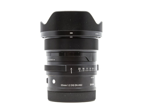 Sigma 20mm f/2 DG DN Contemporary - L Fit - segunda mano - excelente estado - foto principal - SKU 3788148 - Camera Market