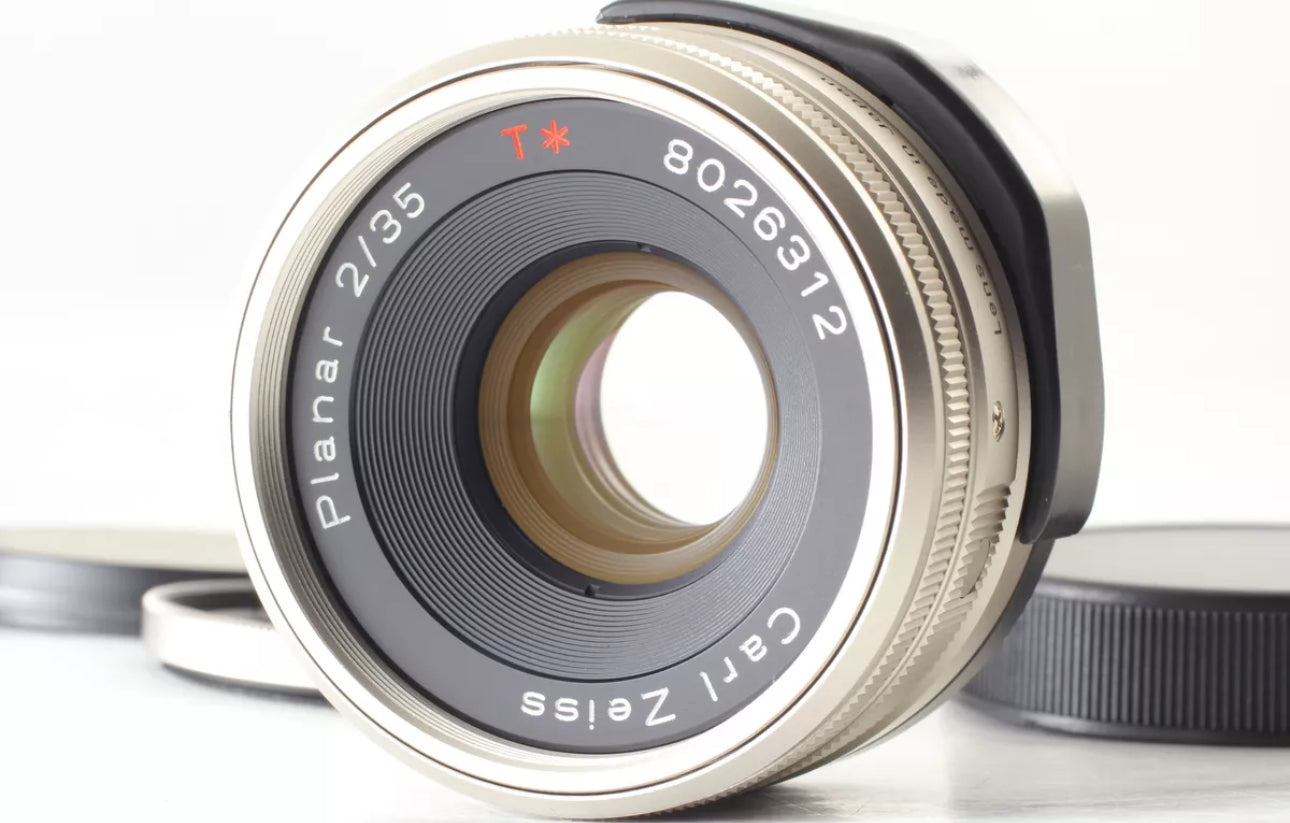 Contax Carl Zeiss T* 35 mm f/2,8 Used | 12-Month Warranty – Camera