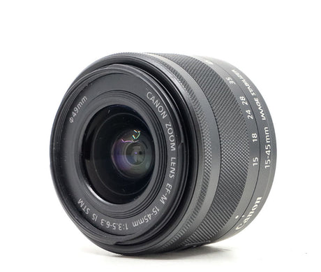 Canon EF-M 15-45mm f/3.5-6.3 IS STM - segunda mano - excelente estado - foto principal - SKU 3788062 - Camera Market